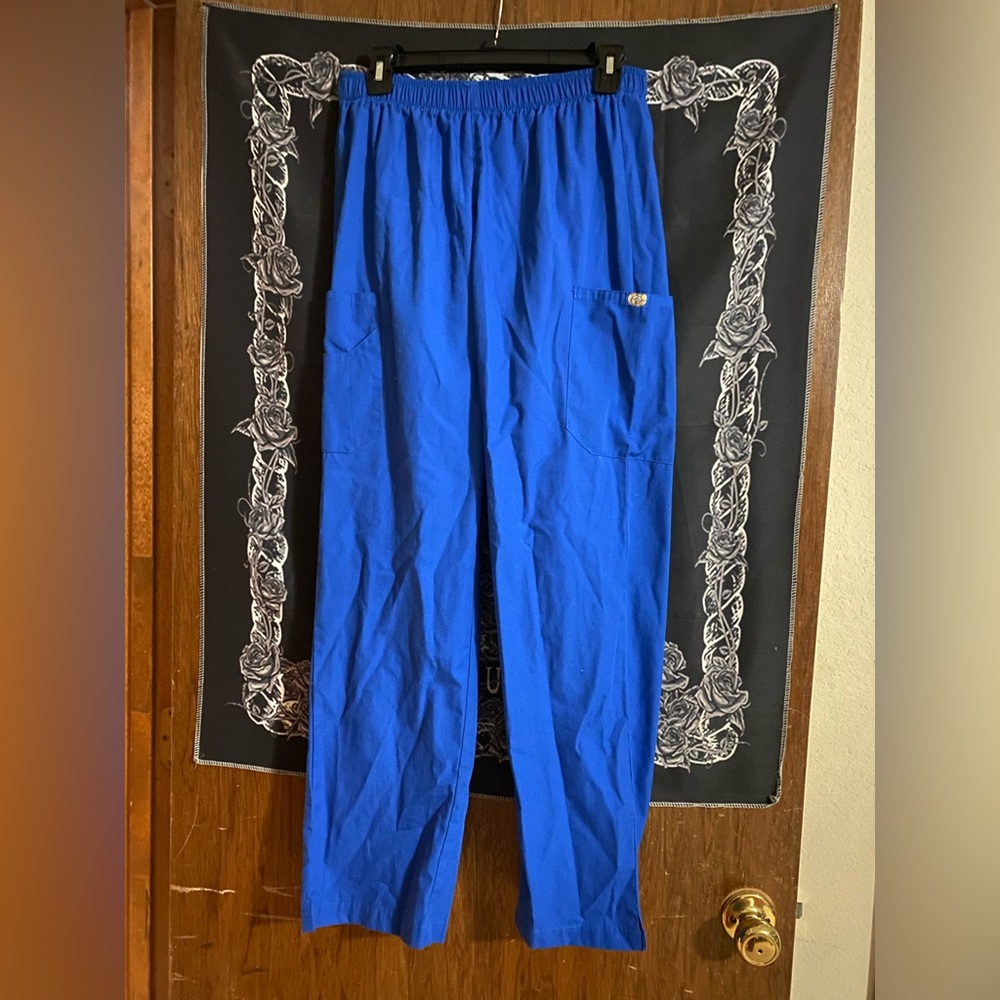 Blue Scrub Pants